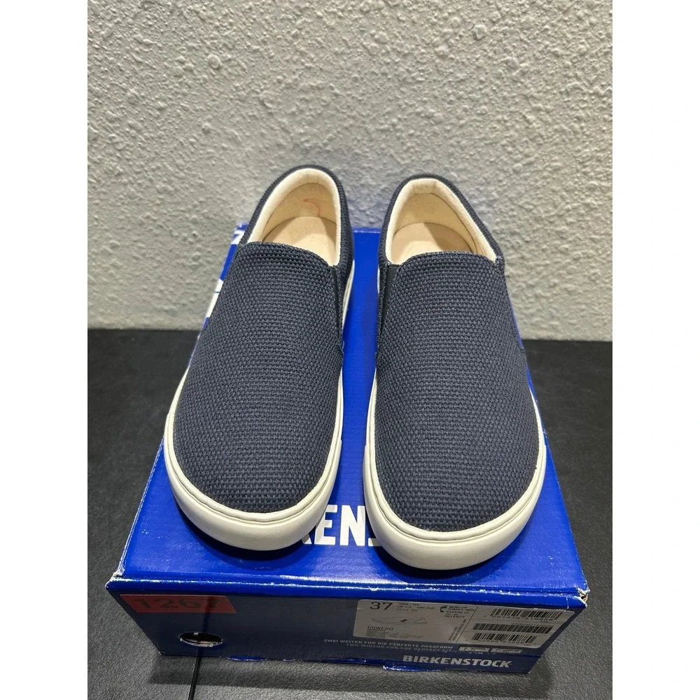 Birkenstock Oswego Textile Suede Midnight Blue 37 EU L6 M4 Womens